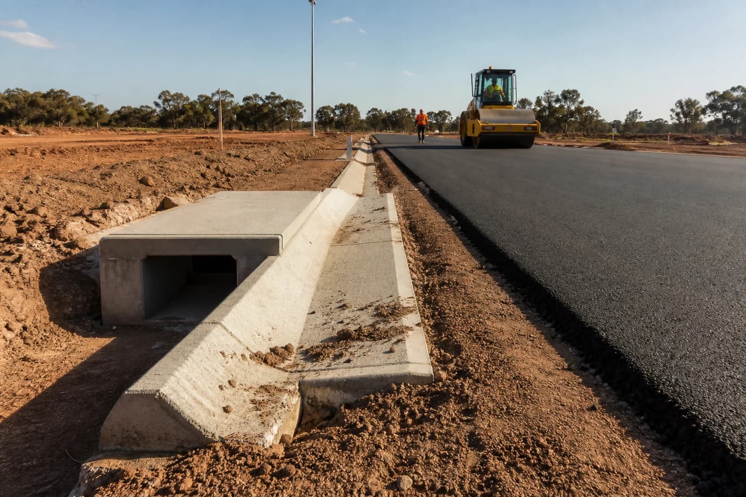 Asphalt Works and Drainage: How to Avoid Interface Failures