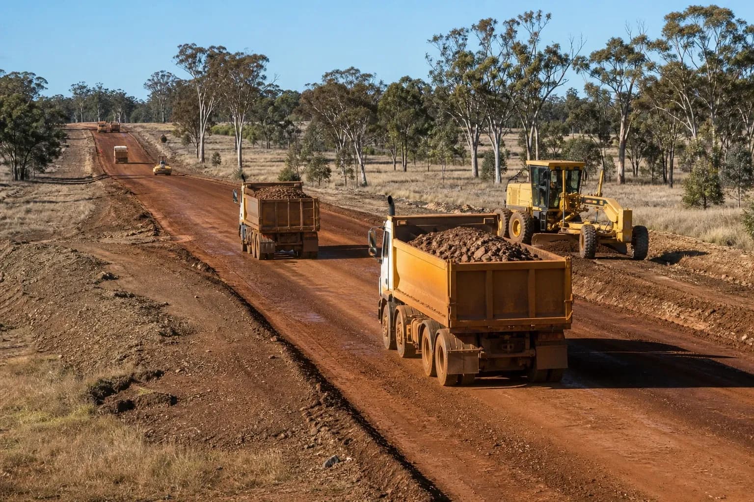 Haul Roads for Construction Sites: Civil Design and Maintenance Considerations
