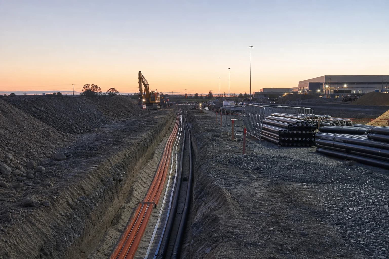 Utility Trenching NSW: Water, Sewer, Power and Communications Corridors